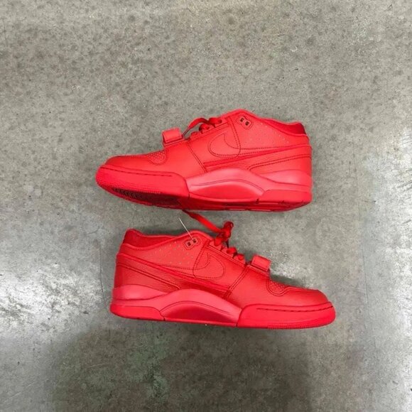 Nike Billie Eilish Air Alpha Force 88 SP Triple Red Dz6763600 Men size 9 New - Picture 2 of 9